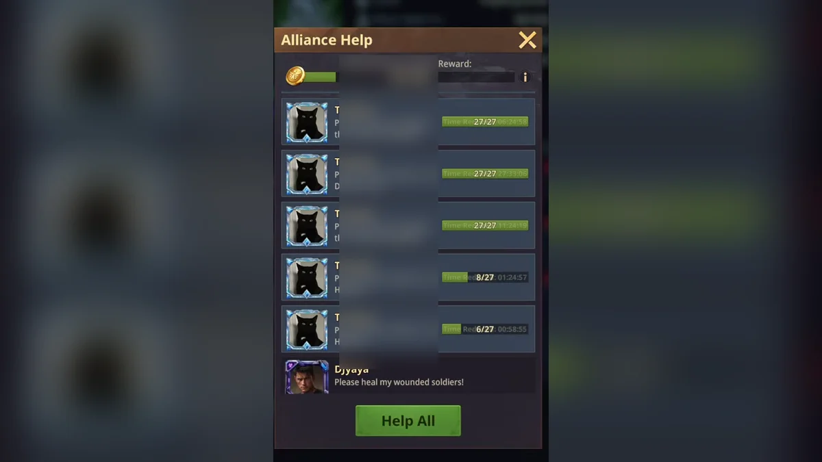 Alliance screen of Z Route: Redemption